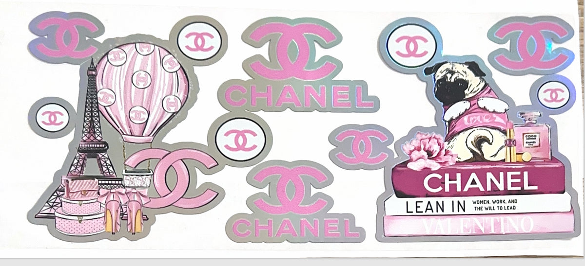 Pink Chanel Collage