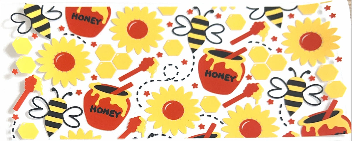 Sunflower Honey Bees
