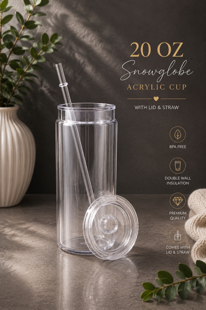20oz acrylic cup