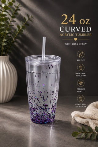 24oz Curved