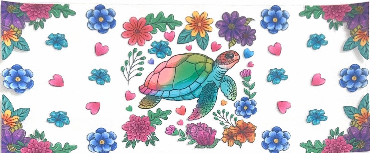 Floral Sea Turtle
