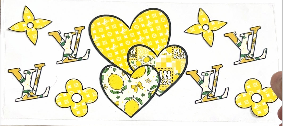 Lemon Designer Hearts