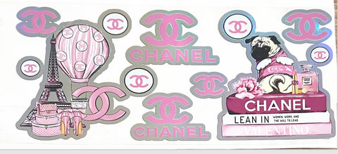 Pink Chanel Collage