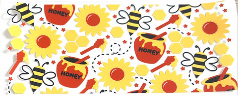 Sunflower Honey Bees