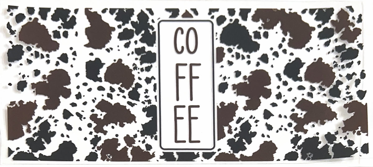 Coffee Cow Print