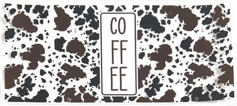 Coffee Cow Print