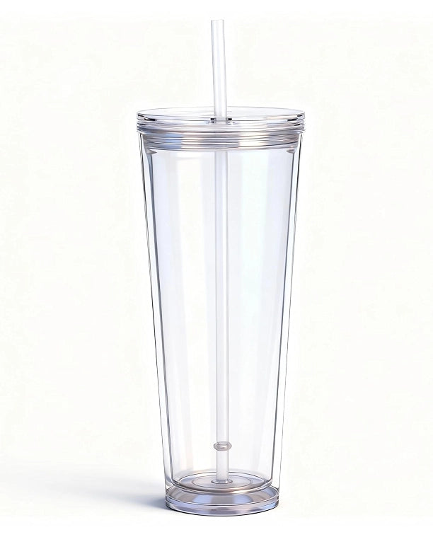 24 oz Acrylic Tapered Tumbler