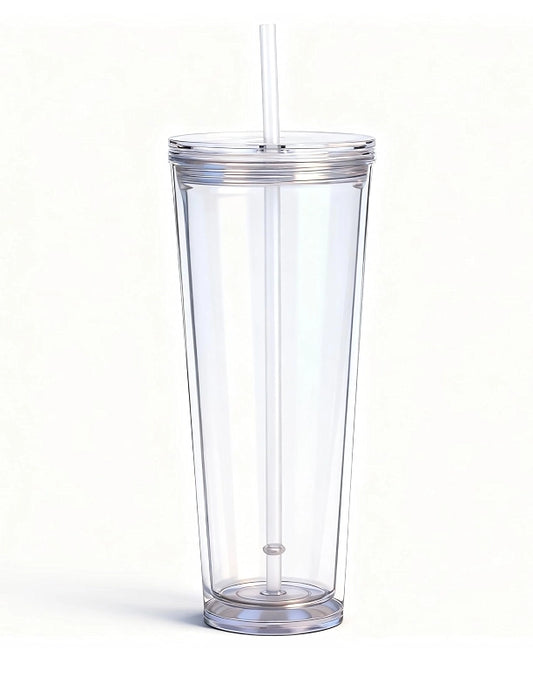 24 oz Acrylic Tapered Tumbler
